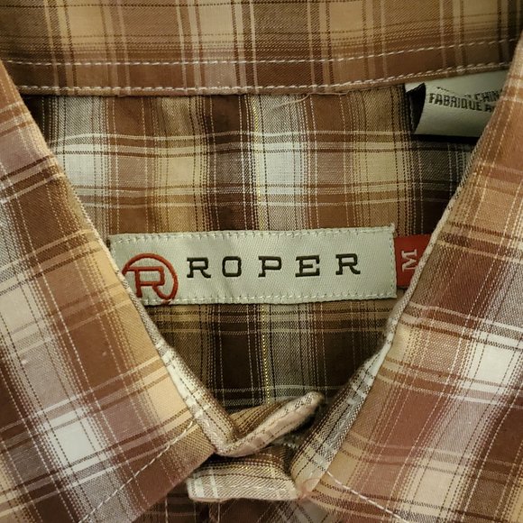 Giddy Up!  Roper Men's Western Embroidered Shirt - Picture 4 of 4